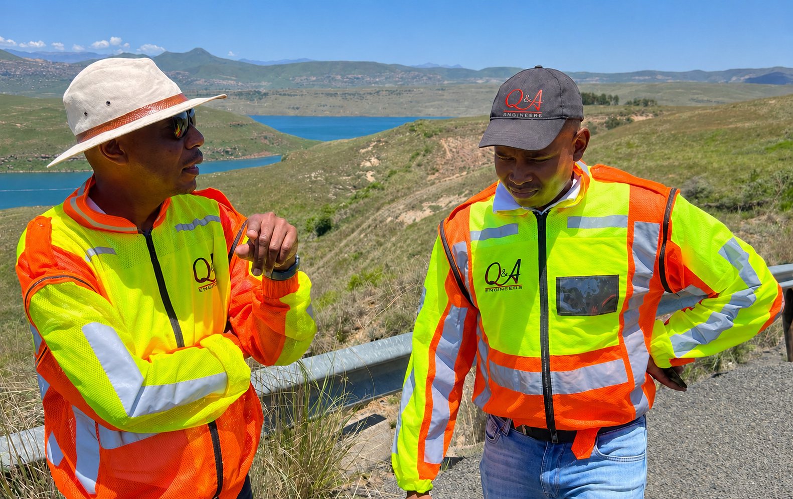 Project Management — Q&A Engineers team on site